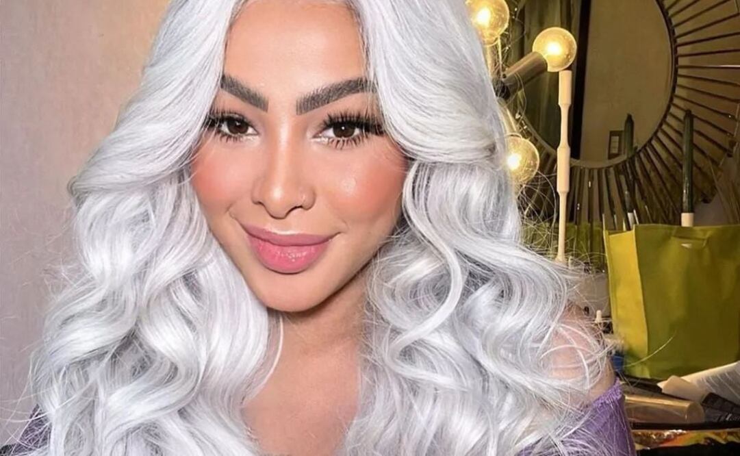 La madre de Yailin fue criticada por su look de cabello rojo. Fuente: Instagram @yailinlamasviraltiktok