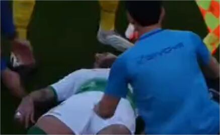 VIDEO: Futbolista se desploma dramáticamente en un partido de España