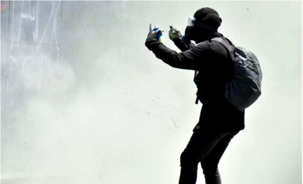 En 10 fotos, la marcha de encapuchados en CDMX por Giovanni y Floyd