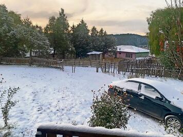Deja tormenta invernal las primeras nevadas de la temporada