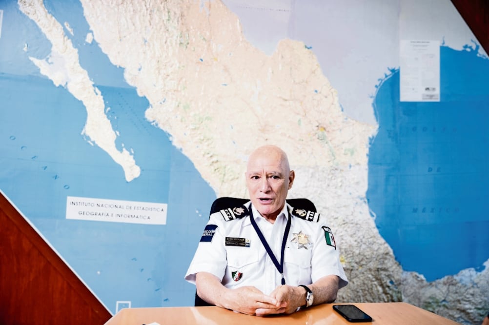 Alfonso Ramón Bagur, Comisionado del Servicio de Protección Federal (GERMÁN ESPINOSA. ELUNIVERSAL)