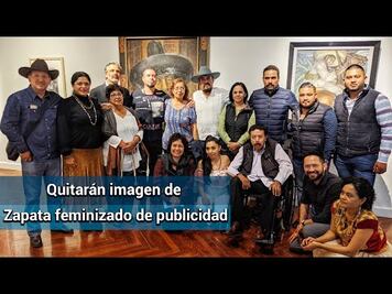 Cambio en muestra de Zapata, imposición autoritaria