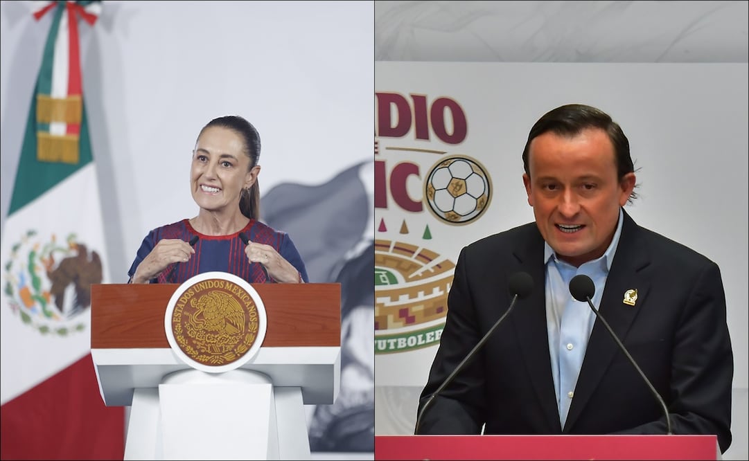 Claudia Sheinbaum confirma que FMF y Liga MX impulsarán escuelas de futbol para crear cantera rumbo al Mundial 2026 / FOTOS: EFE e Imago7