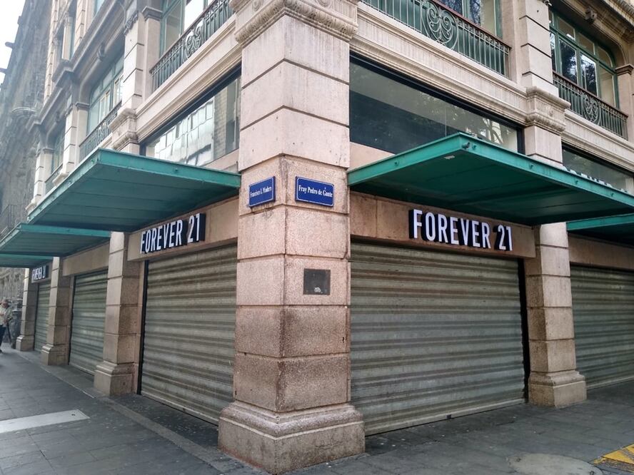 Forever 21 cierra sus puertas en Madero / Foto: Bernardo Uribe