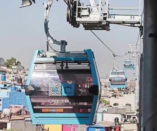 Reportan avance de 92% en la Línea 2 del Cablebús