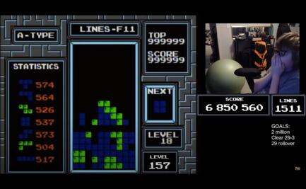 Con esta técnica un niño de 13 años logra derrotar el "Tetris" de NES