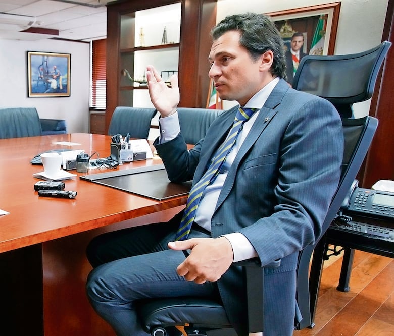 Emilio Lozoya, exdirector de Pemex, fue acusado de lavado en el caso Odebrecht, junto a familiares. Foto: Archivo/ El Universal