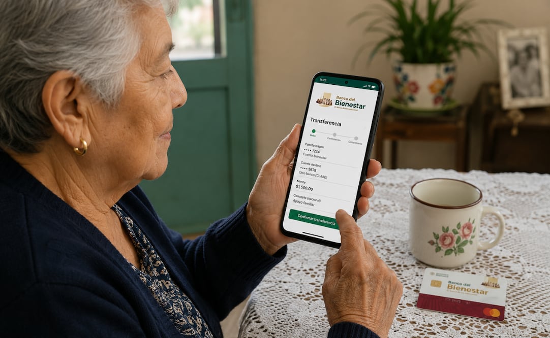 Tarjeta Bienestar: ¿cómo realizar transferencias bancarias desde la app?; consulta aquí. Foto: Imagen generada con IA