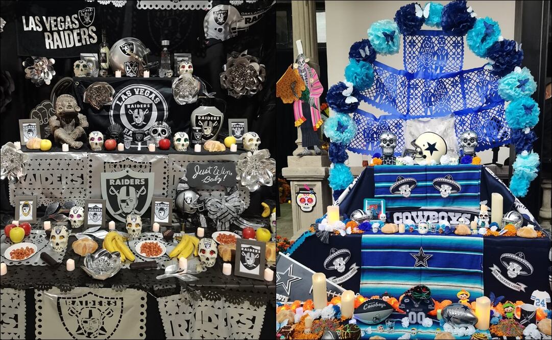 La NFL festeja el Día de Muertos con impresionantes ofrendas de las franquicias / FOTOS: Leobardo Vázquez - EL UNIVERSAL
