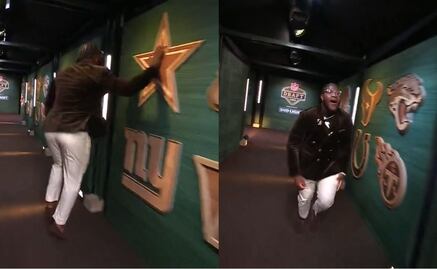 La reacción de Tyler Booker al ser elegido por los Cowboys en el draft de la NFL