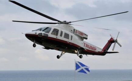 Trump plays down post-Brexit market turmoil on Aberdeen visit