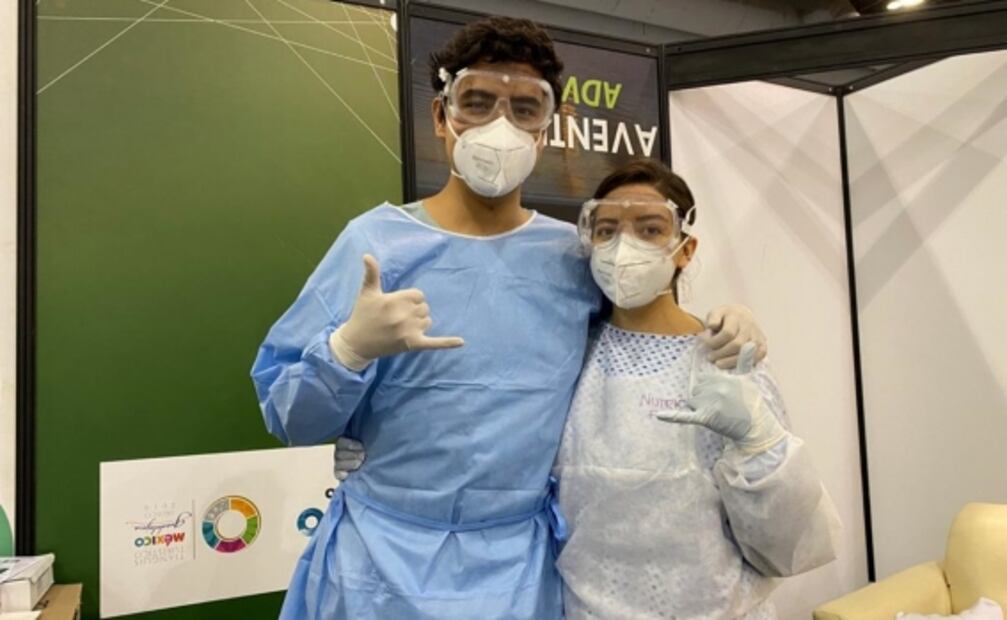 Recibió al primero y despidió al último paciente: Así fue el trabajo del dr. Andrés en la Unidad Covid Citibanamex