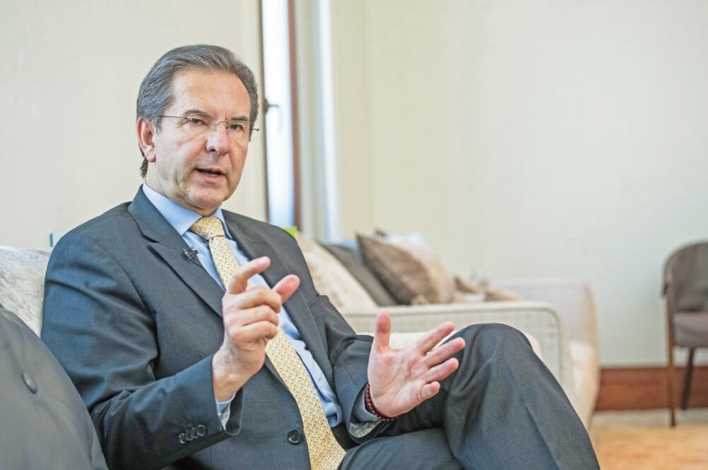 Esteban Moctezuma Barragán, secretario de Educación Pública. Foto/GERMÁN ESPINOSA. EL UNIVERSAL