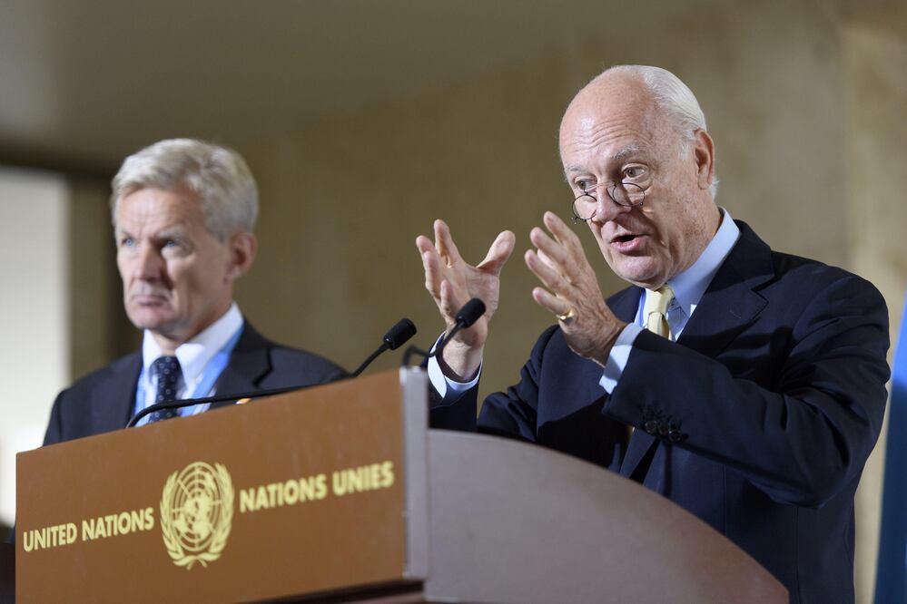 El enviado especial de la ONU para Siria, Staffan de Mistura  (Foto: EFE)