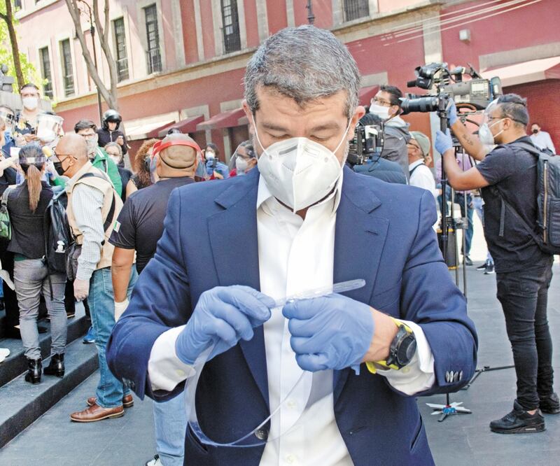 La alcaldía Miguel Hidalgo puso una queja contra Mauricio Tabe. Foto: ARCHIVO EL UNIVERSAL