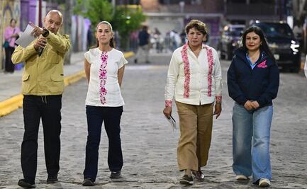 Claudia Sheinbaum y Delfina Gómez inauguran Sendero Seguro Casco San Juan en Chalco; impulsan zonas accesibles y confiables para todos los usuarios