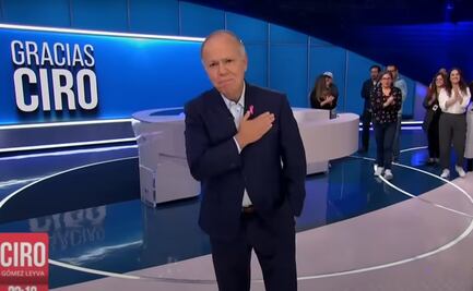 La emotiva despedida de Ciro Gómez Leyva de su noticiero en Imagen TV; "no faltamos en los momentos más oscuros"