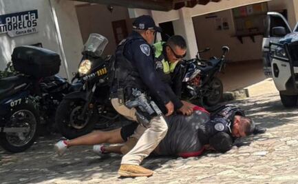 Elementos de la Policía de Tepoztlán agreden físicamente y privan de la libertad a pareja; Ayuntamiento investiga el caso