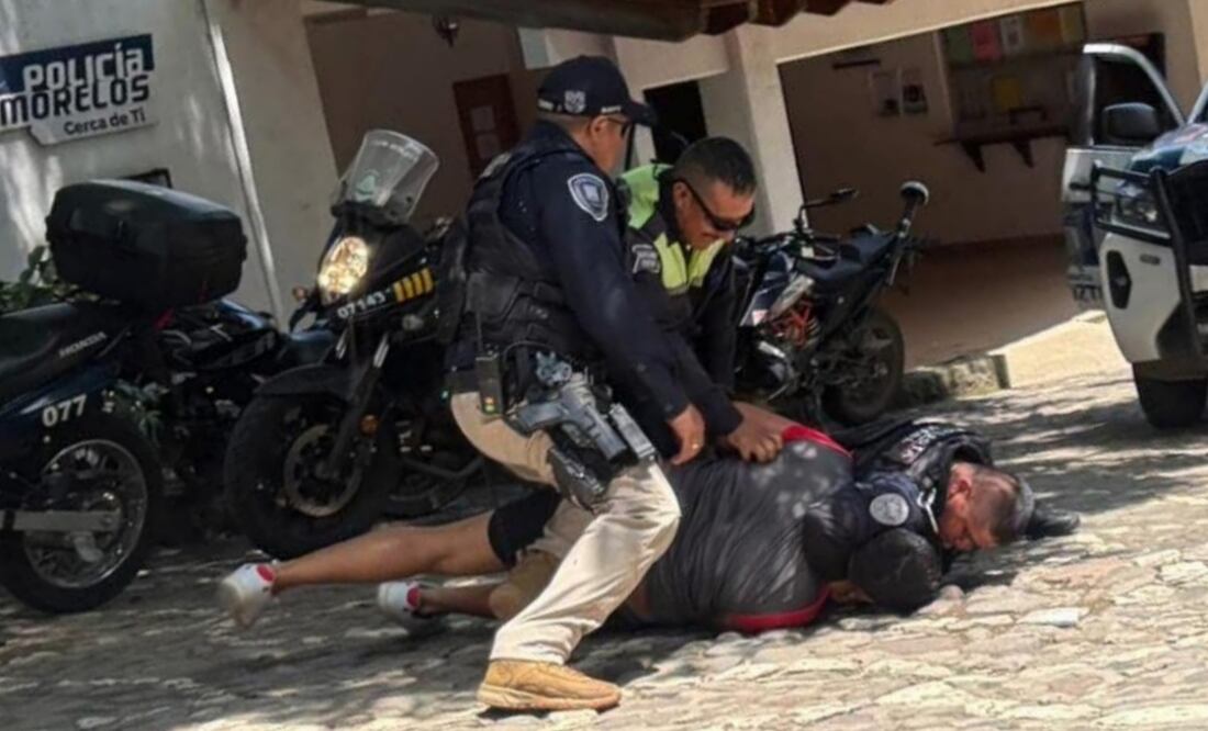 La pareja fue privada de su libertad durante cuatro horas en el Ayuntamiento (15/07/2025). Foto: Especial