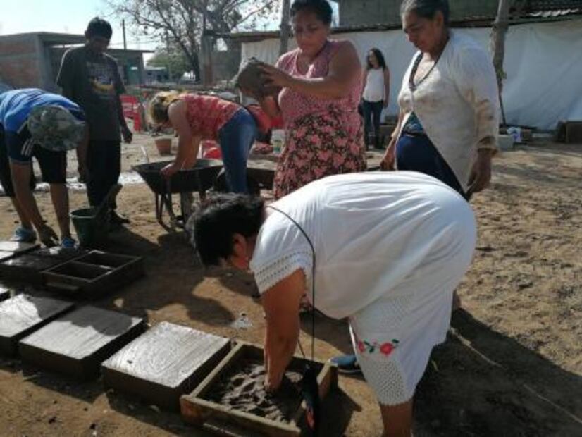 Casas de Adobe, solución tras sismo en Istmo de Tehuantepec