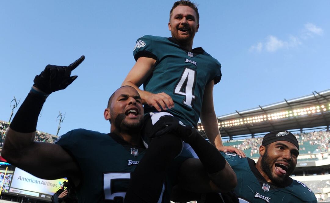 REUTERS. Eagles celebran victoria sobre Giants