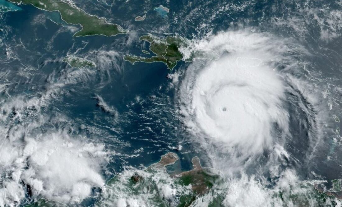El huracán Beryl se intensificó muy rápidamente, en menos de un día, hasta convertirse en un importante huracán de categoría 4. Foto: especial