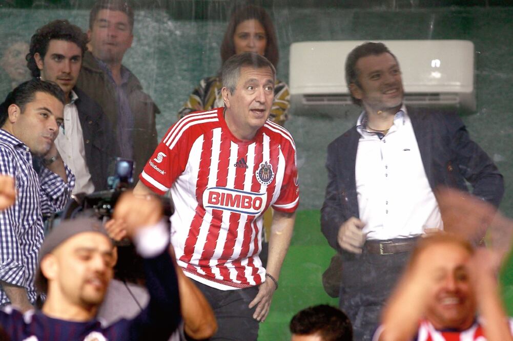 El dueño del Guadalajara, Jorge Vergara, dice que sólo espera que su aún esposa le devuelva el dinero (ALFREDO MOYA. JAM MEDIA)