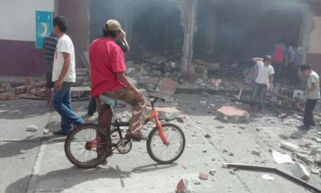 Explosión en iglesia de Uruapan deja una mujer lesionada