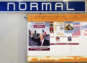 Metro CDMX retirará propaganda de la marcha de AMLO