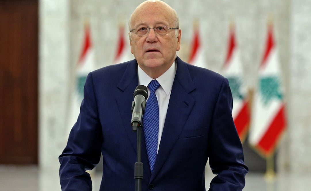 El primer ministro de Líbano, Najib Mikati. Foto: EFE