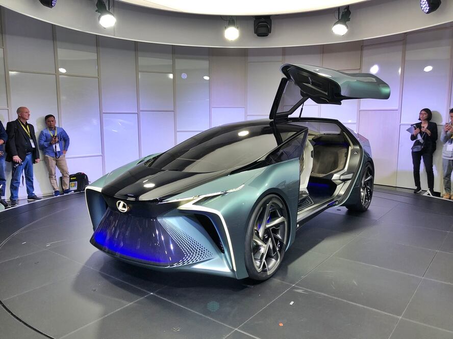 Lexus presenta un modelo eléctrico futurista 