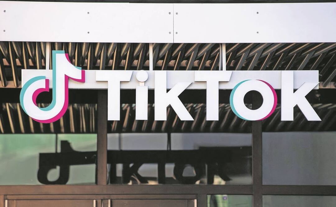 El edificio de TikTok, en Culver City, California. En 2022, Estados Unidos prohibió la aplicación en los dispositivos del gobierno federal. Foto: Valerie Macon/AFP
