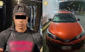 Detienen a hombre por arrojar piedras a vehículos desde puente en alcaldía Miguel Hidalgo; daña parabrisas de dos automóviles