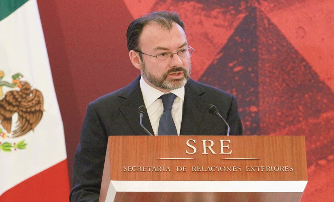 Luis Videgaray, Secretary of Foreign Affairs - File photo/EL UNIVERSAL
