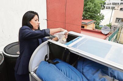 Biogás. Estufa que usa basura