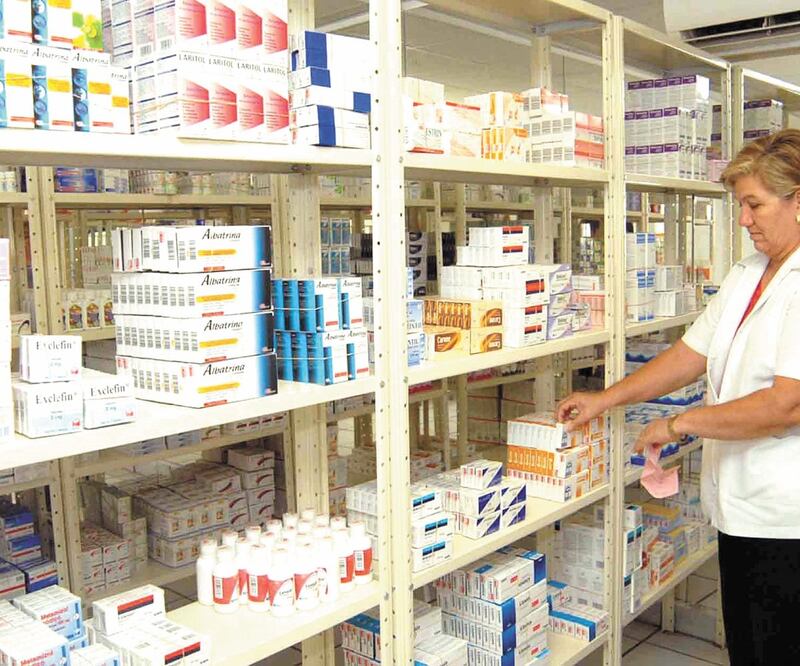 Los datos sobre el abasto de medicamentos en hopitales públicos son importantes, según el comisionado del Inai. ARCHIVO EL UNIVERSAL