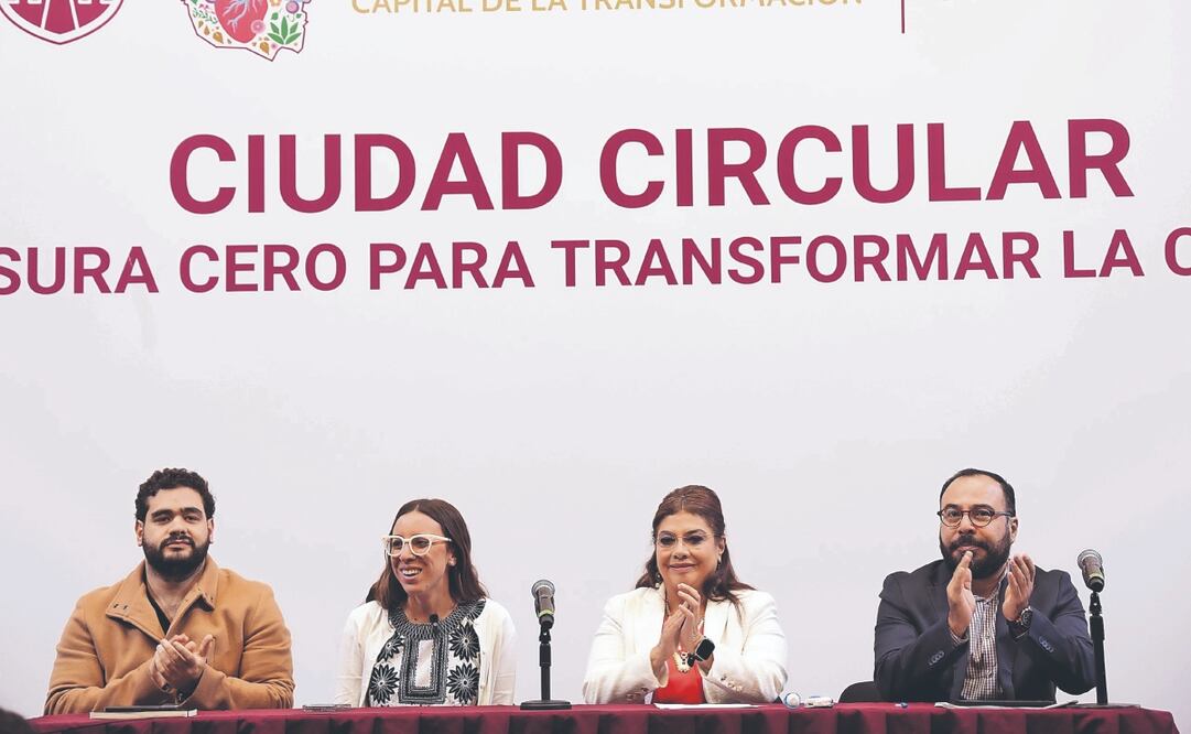 Las autoridades capitalinas se proponen transformar 50% de los residuos que se generan en la CDMX. Foto Especial