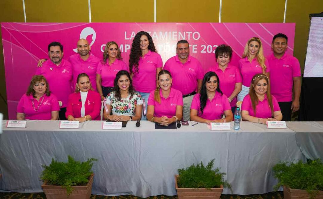 La presidenta municipal de Mérida, Cecilia Patrón Laviada, anuncia atención médica y mastografías gratuitas para mujeres / Foto: Especial