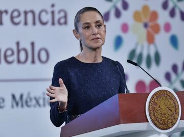 Sheinbaum reacciona a reaparición de Peña Nieto en documental sobre Aeropuerto de Texcoco; se ahorraron 300 mmdp, dice