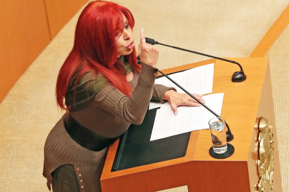 La senadora con licencia Layda Sansores dijo que los beneficiarios de sus “gastos personales” son trabajadoras de intendencia de la Cámara Alta (ARCHIVO EL UNIVERSAL)
