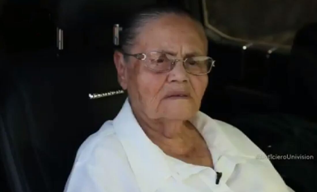 Consuelo Loera, madre de Joaquín "El Chapo" Guzmán. Foto: Captura de pantalla Univisión