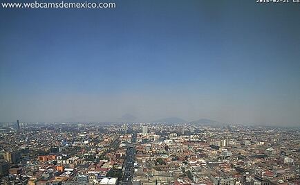 Alertan por mala calidad del aire en el Valle de México