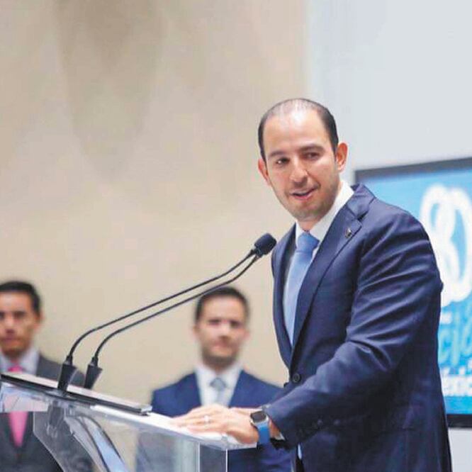 Invitación general. Marko Cortés dijo que con el objetivo de tener un mejor país buscarán a todos los que alguna vez coincidieron con el PAN. ARCHIVO EL UNIVERSAL