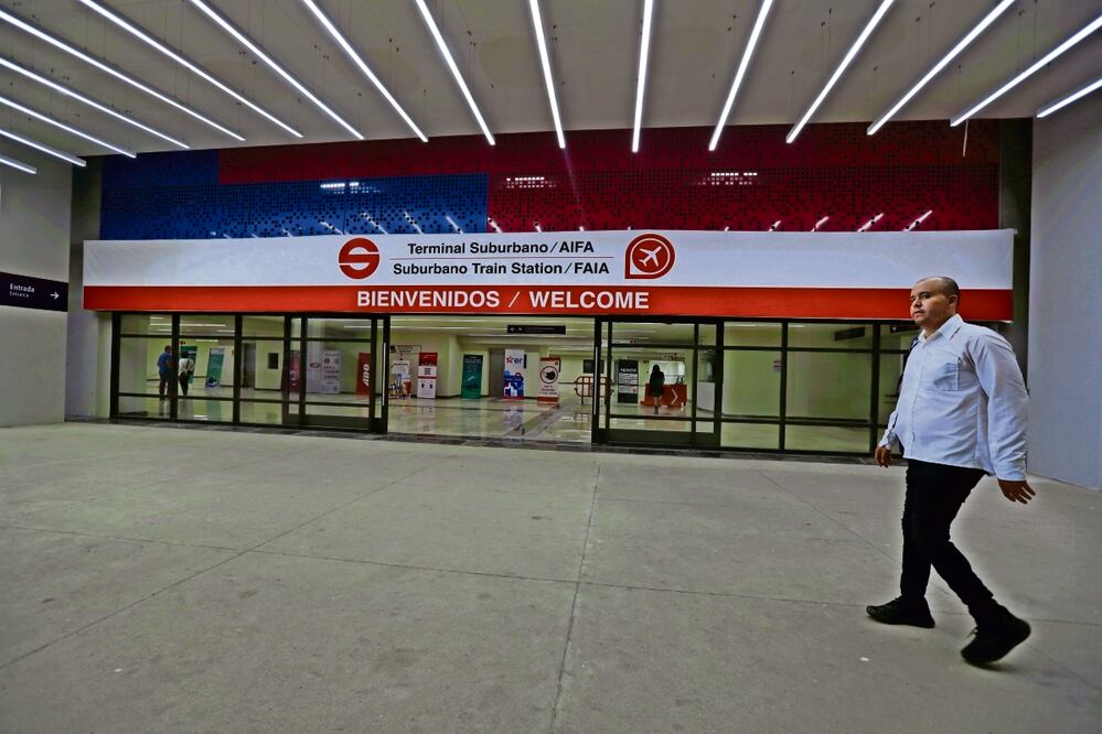 El 22 de mayo se publicó en el Diario Oficial de la Federación el decreto de expropiación de predios para la construcción de la Línea 1 del Tren Suburbano al Aeropuerto Internacional Felipe Ángeles. La terminal ya está lista. Foto: Archivo / EL UNIVERSAL