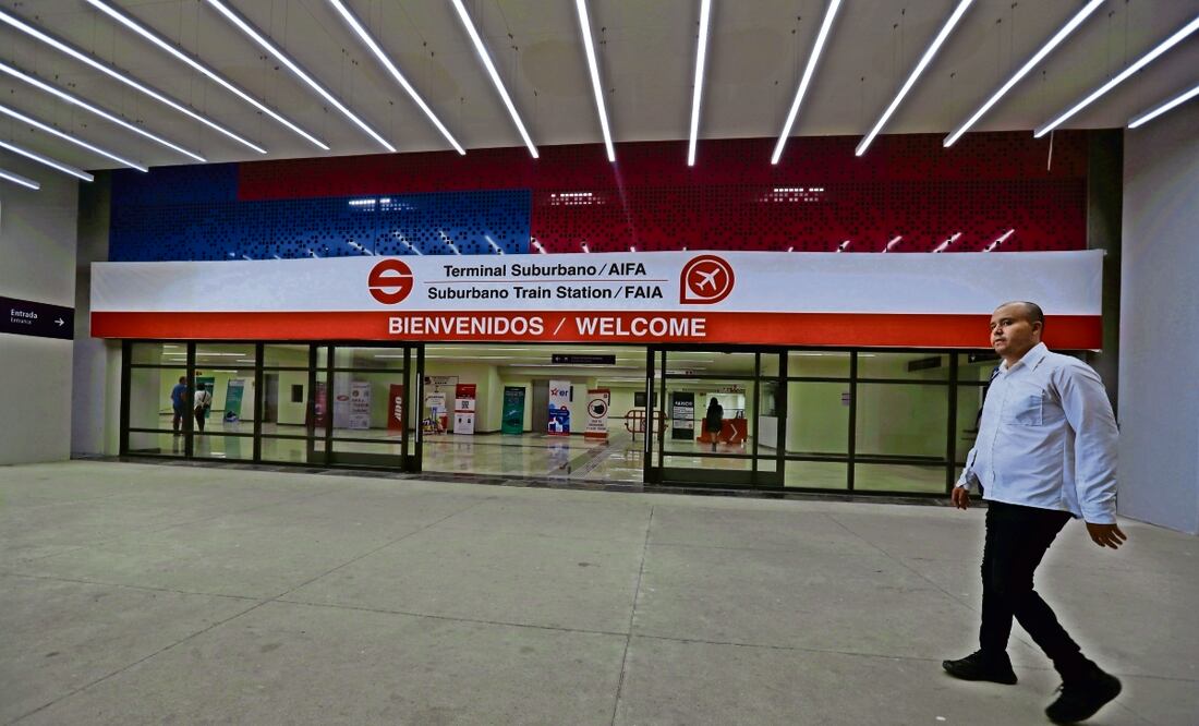 El 22 de mayo se publicó en el Diario Oficial de la Federación el decreto de expropiación de predios para la construcción de la Línea 1 del Tren Suburbano al Aeropuerto Internacional Felipe Ángeles. La terminal ya está lista. Foto: Archivo / EL UNIVERSAL