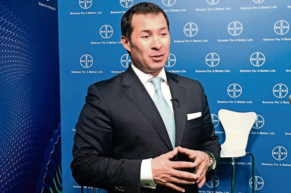 Eduardo Magallanes, vicepresidente de Bayer Pharmaceuticals para América Latina. (MIGUEL ÁNGEL PALLARES. EL UNIVERSAL)