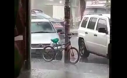 Se registra lluvia con granizo en zonas de la GAM