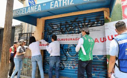 Suspenden 10 chelerías durante operativos en Álvaro Obregón