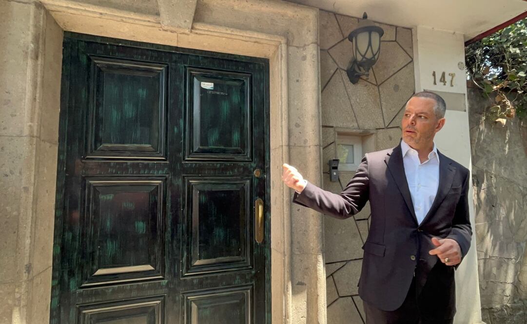 Niegan acceso a Alejandro Murat a conferencia de Xóchitl Gálvez. Foto: Berenice Fregoso / EL UNIVERSAL