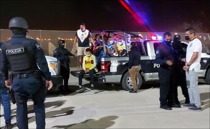 Aficionados del América fueron detenidos en las inmediaciones del Kraken